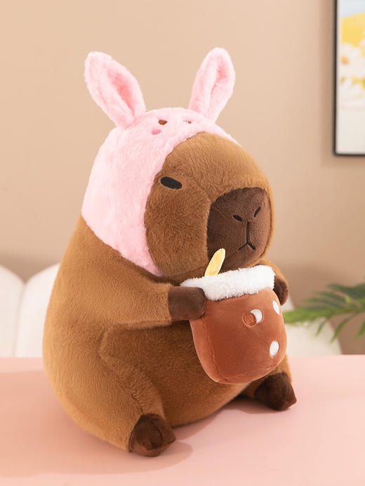 【萌萌治愈系上线💖】水豚毛绒玩具，送TA软软糯糯的陪伴🎁，节日生日礼物精选！ 商品图6