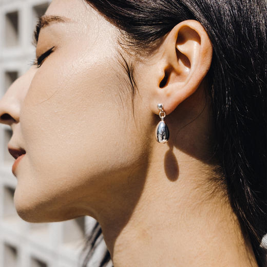 【夏季新款】alodia.co 品牌直发 星泪耳环 水滴基础款简约百搭质感耳饰925银针 商品图5