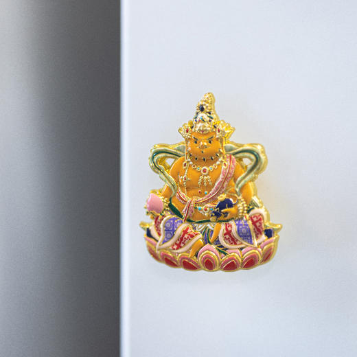 黄财神绿度母胸针冰箱贴两用 | 万物叁仟 商品图7