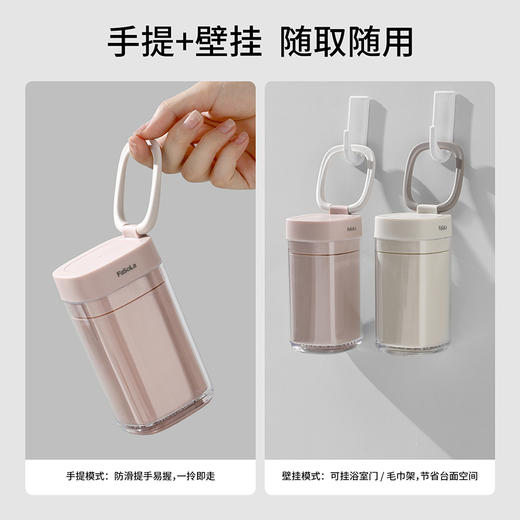 FaSoLa旅行漱口杯情侣专用洗漱杯子旅游出差便携式牙膏牙刷收纳盒 商品图2