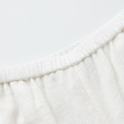 ROMI STUDIO“质感亚麻”100%亚麻轻薄宽松直筒休闲长裤 RWCRXW3512 商品图2