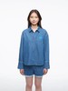 2楼素然棉真丝牛仔衬衫吊牌价1450 商品缩略图4