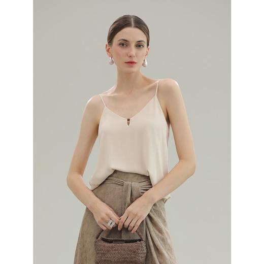 COCOBELLA[MIU系穿搭]做净可外穿吊带双层新中式女背心VT3031 商品图2