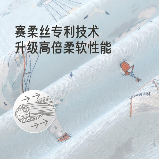 【商场同款】英氏婴儿毛巾手帕莫代尔小宝宝手绢7A抗菌毛巾3条装 商品图1