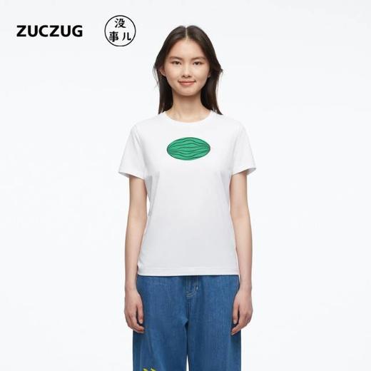 2楼素然索罗娜针织布合身T恤吊牌价495 商品图0