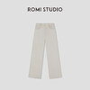 ROMI STUDIO“复古松弛”亚麻棉混纺斜纹宽松阔腿休闲裤 RWCSXM1701 商品缩略图0