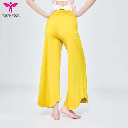 悠妍凉感防晒浮云裤舞韵瑜伽阔腿裤KZ24209 仙气高级垂感休闲音乐流瑜伽裤 商品图8