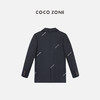 刘一一&COCO ZONE复古翻领西装外套内里条纹单排扣西服24C10185 商品缩略图2