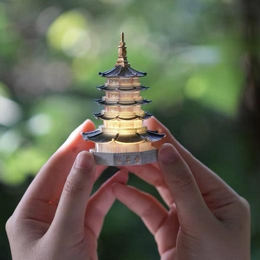 【杭州雷峰塔夜光冰箱贴】西湖磁贴中国城市纪念品伴手礼物 商品图3