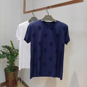男士时尚修身版圆领纯色短袖恤衫  CH8S236*
