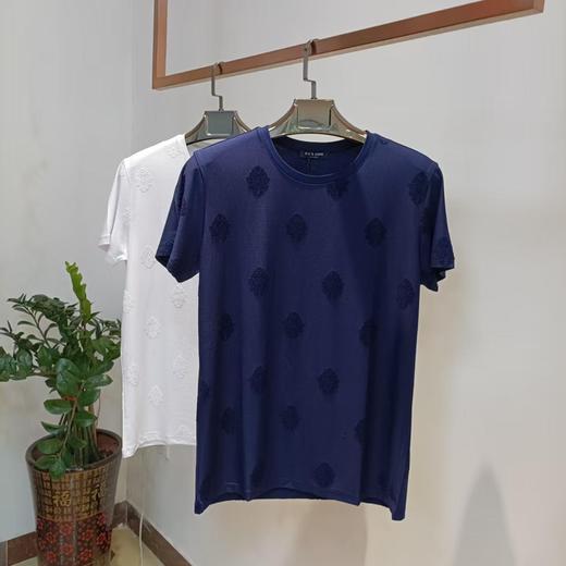 男士时尚修身版圆领纯色短袖恤衫  CH8S236* 商品图0