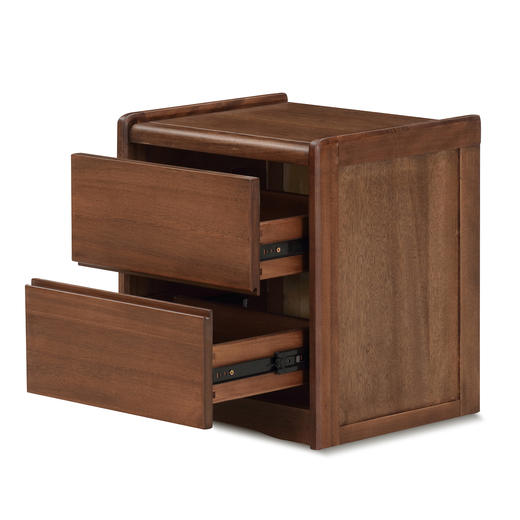 【家具】床头柜SF7107 中棕色 商品图0