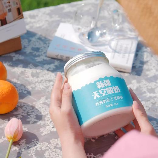 悠了优乐·新疆奶皮子老酸奶 1kg*2  生牛乳发酵 爽滑好口感 商品图3