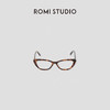 ROMI STUDIO 超轻玳瑁色黑色复古猫眼板材镜框眼镜 RWCLP34810 商品缩略图1