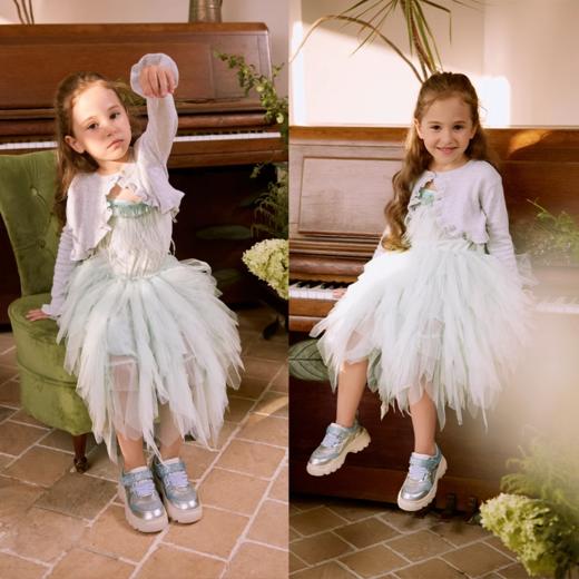 alacofly&pretty brave儿童老爹鞋秋新款女童四季休闲运动鞋 商品图3