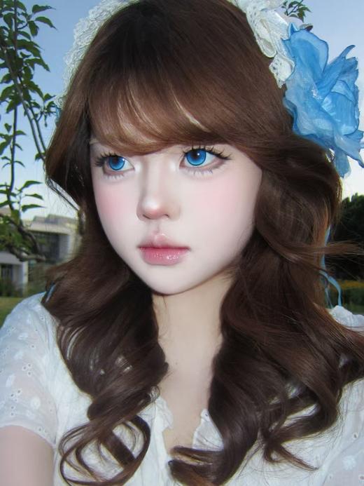 『实拍日抛』YUKICON-混血显色系列-水水紫晶/水水冰月/水水森绿-14.5mm/13.9mm【日抛0-800度 无525/575】 商品图8