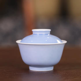 【忘言】天蓝mini茶碗 曰何文器