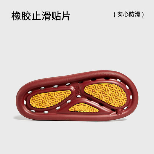 朴西逐月浴室专用漏水拖鞋女士洗澡防滑贴片凉拖鞋夏季居家室内拖 商品图3