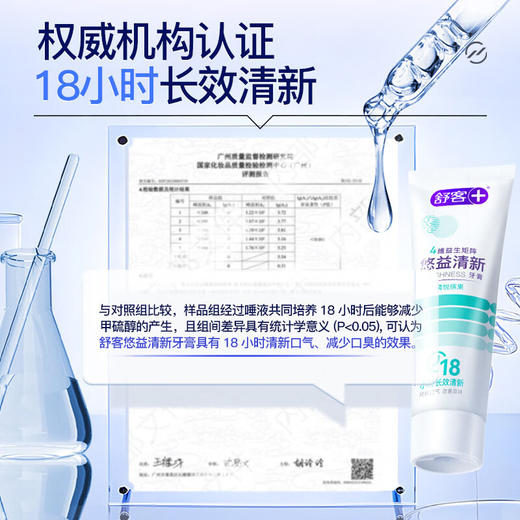 舒客悠净清新益生菌牙膏(莓莓冰茶) 商品图1