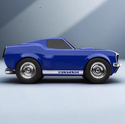 法国Baghera福特野马玩具车（蓝色） 商品图0