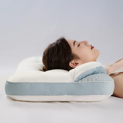 自然醒柔感云呼吸枕助睡眠枕头透气枕芯家用护颈枕成人助眠枕头XK 商品图3