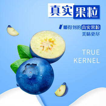 蒙牛纯甄蓝莓果粒风味酸奶200g*10盒 送礼盒装 商品图3