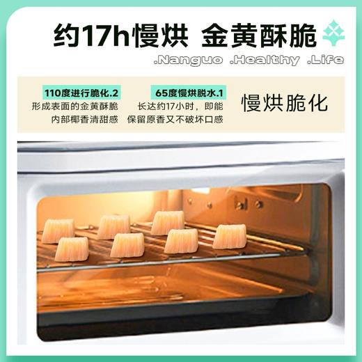 南国（nanguo） 生椰脆椰子肉干袋装海南特产香烤椰子脆片脆块休闲零食 商品图4