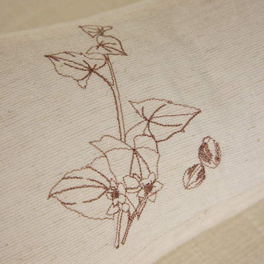 自然醒棉麻三角荞麦枕家用荞麦壳护颈椎牵引枕成人可拆卸枕芯睡眠专用XK 商品图13