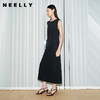 NEELLY纳俪商场同款夏季新款气质修身背心连衣裙女复古扭结长裙N25071Y01024 商品缩略图0