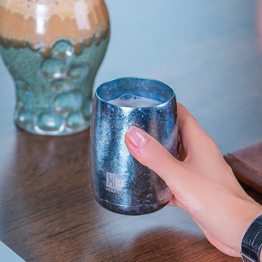 厚岸小可纯钛水杯｜喝茶咖啡杯果汁  小巧便捷 商品图5