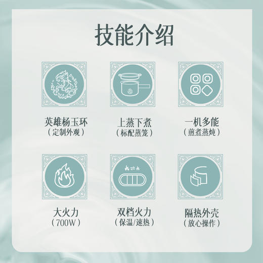 小画仙x王者荣耀电煮锅LDZG-7000-WZ 商品图1