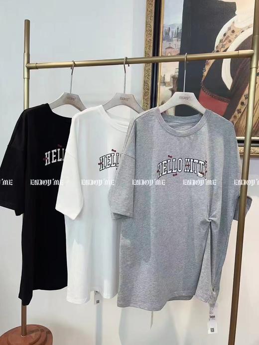 【门店同款】ENJOY夏季HELLO猫猫扭结T 162274266 商品图0