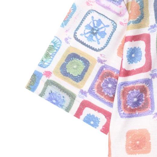 T3980夏季高级感新款男士韩系撞色图形设计短袖T恤小众设计百搭上衣潮 商品图4