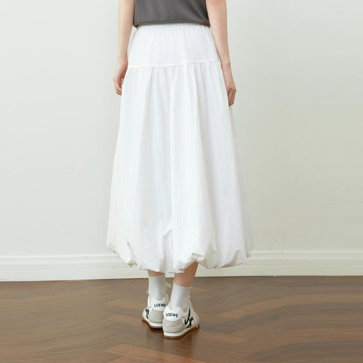 【商场同款】诗凡黎【萌宠系列】诗凡黎花苞量感半身裙2025夏新款蓬松A字裙3G4640881 商品图4