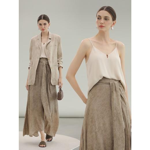 COCOBELLA[MIU系穿搭]做净可外穿吊带双层新中式女背心VT3031 商品图1