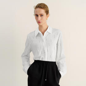 【商场同款】麦檬时尚真丝减龄衬衫5F2121131