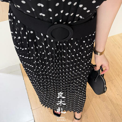 【预售7天】良木礼波点连衣裙（腰带）（5335） 商品图2