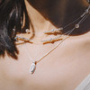【夏季新款】alodia.co 品牌直发 漾玥白玛瑙/黑玛瑙项链 S925银镀白金设计感简约天然宝石 商品缩略图4