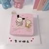 小动物卡通狗兔猴手绘方形/圆形蛋糕(小动物可改)-低糖处理无添加 商品缩略图0