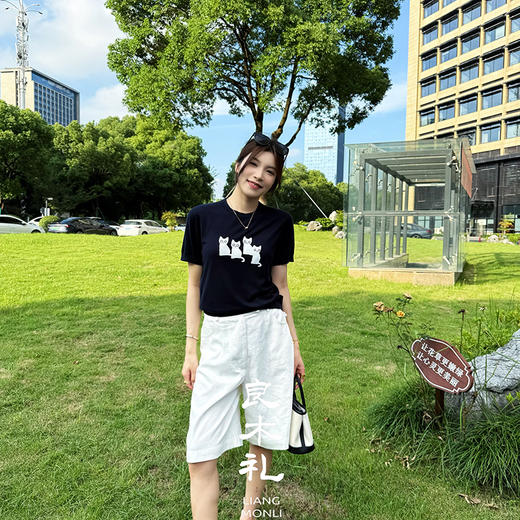 【预售7天】良木礼小猫上衣（731721） 商品图3