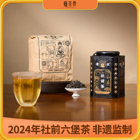 懂茶帝-国非遗大师韦洁群濡菲六堡茶-2024年社前茶150g