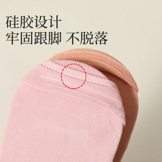SYWY-X08  【1双】女薄款春夏防臭抗菌吸汗全棉袜女士纯色女袜短袜船袜隐形袜袜子 商品图1
