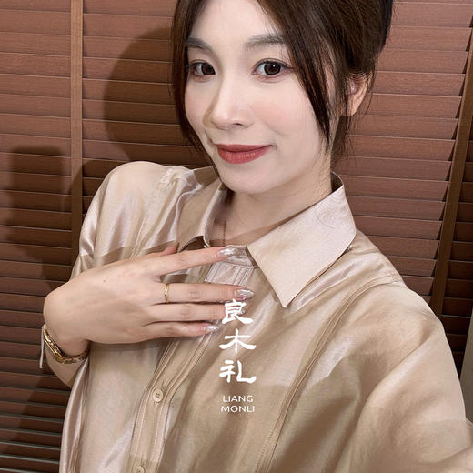 【预售7天】良木礼真丝衬衫（013787） 商品图1