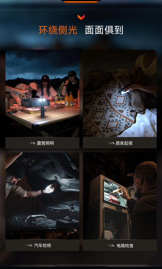 FENIX菲尼克斯LD35R强光充电远射手电筒便携式户外露营家用照明灯 可开发票 商品图5