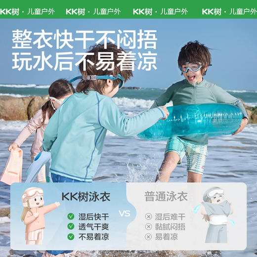 【KK树】萌萌假日分体泳衣 商品图4