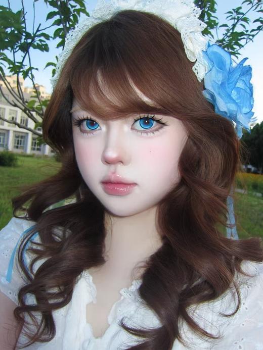 『实拍日抛』YUKICON-混血显色系列-水水紫晶/水水冰月/水水森绿-14.5mm/13.9mm【日抛0-800度 无525/575】 商品图9