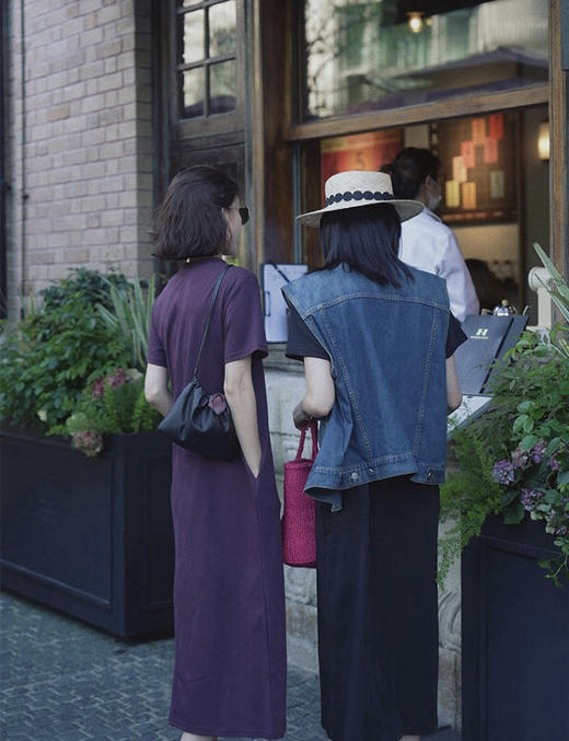 紫罗兰T裙（锁 商品图1