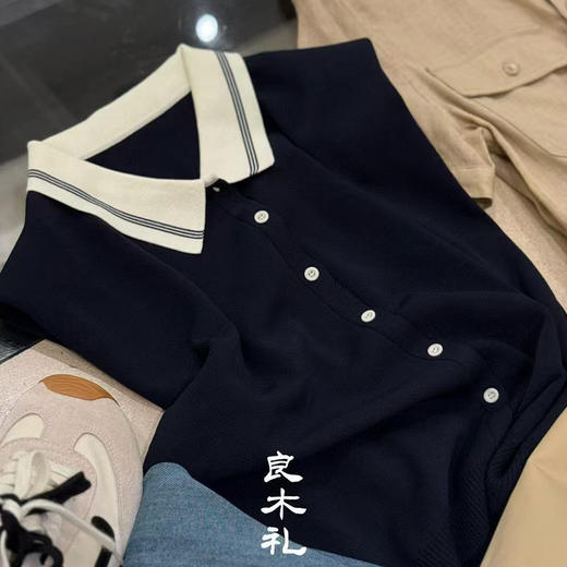 【预售7天】良木礼翻领无袖上衣（260） 商品图0