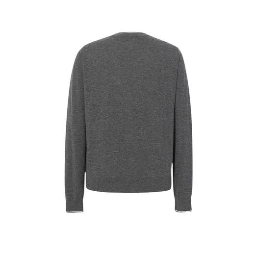 【商场同款】麦檬春秋美丽诺羊毛V领毛衫开衫5F8232811 商品图4