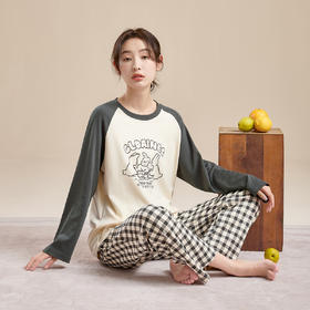 康妮雅女士长袖长裤套头套装